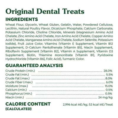Product Greenies™ Adult Petite Dog Dental Treats - Natural, Oral Health, Original