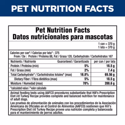 Hill's® Prescription Diet® i/d Digestive Care Adult Dog Food - Turkey - Image 10