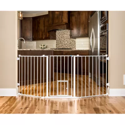 Product Carlson™ Pet Products Flexi Walk-Thru Gate