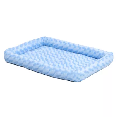 MidWest Quiet Time Bolster Pet Bed and Crate Mat - Image 2