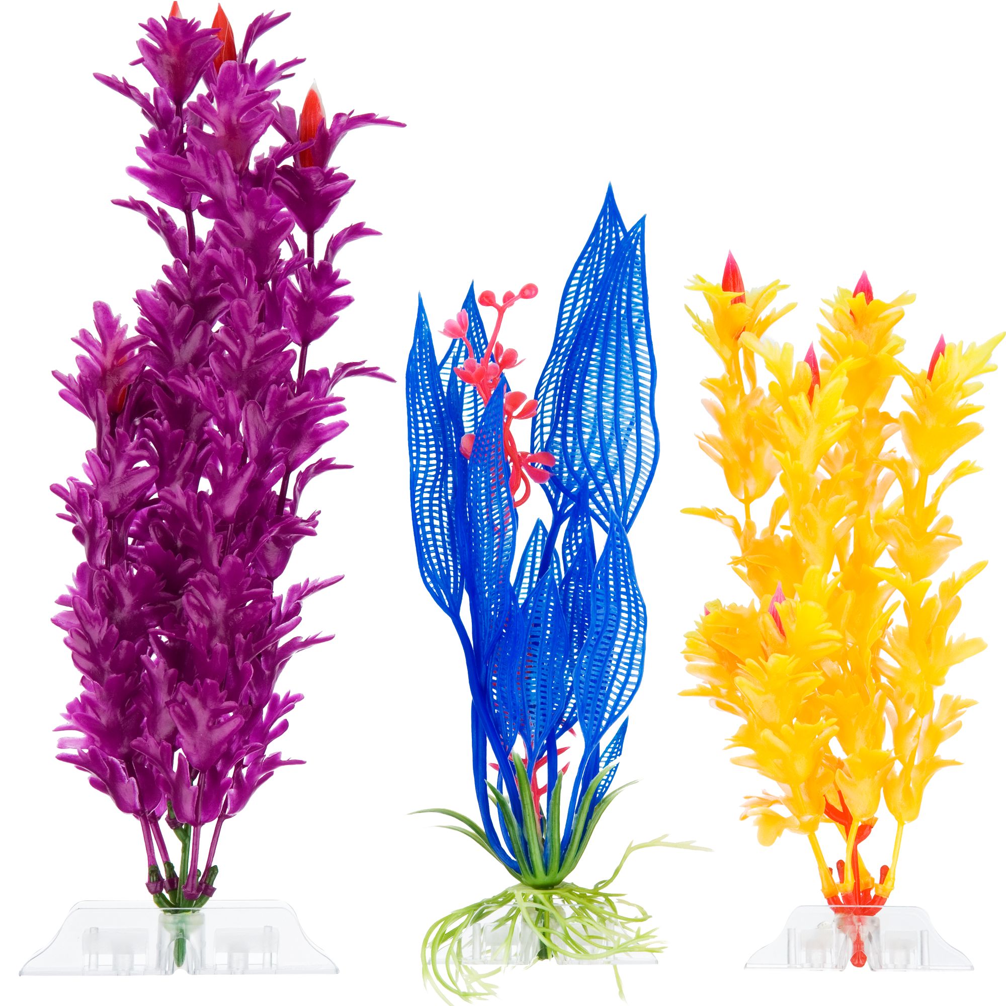 Top Fin® Artificial Aquarium Plant Variety Pack fish Artificial