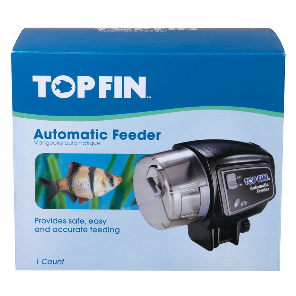 Auto feed best sale fish tank