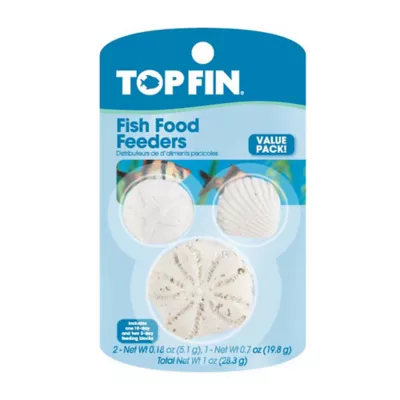 Top Fin Fish Food Value Pack Feeder