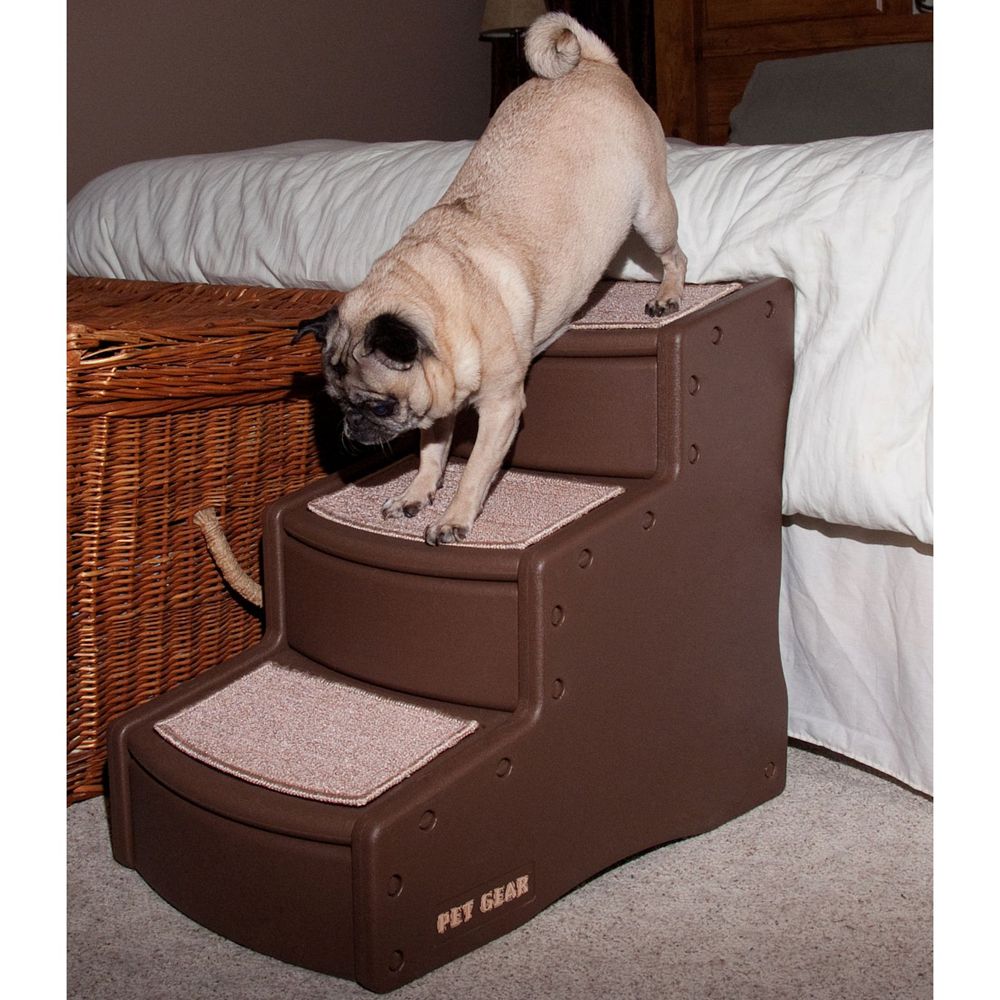 Pet Gear Easy Step Soft Pet Stair, Chocolate