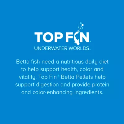 Top Fin® Betta Color Pellets Fish Food - Betta Fish Food, Betta Pellets - 1 oz - Image 5