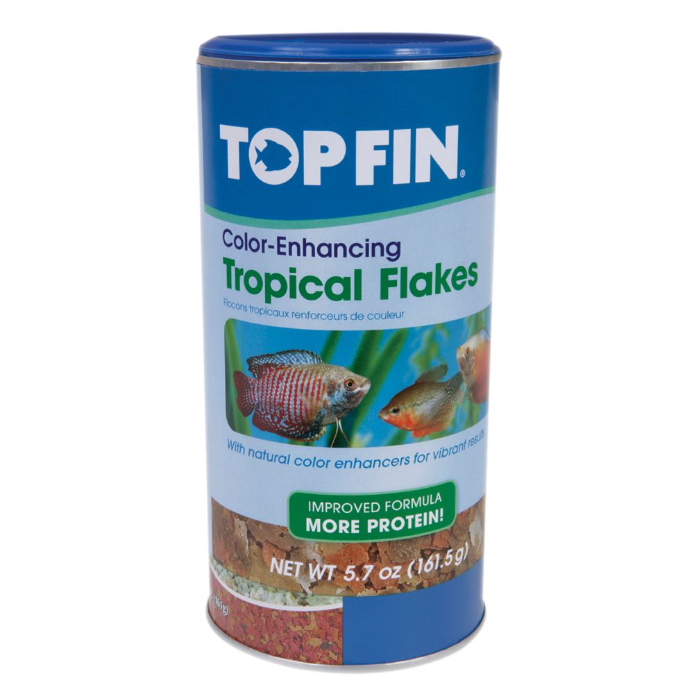 Top Fin® TropicalEnhancing Fish Flakes fish Food PetSmart