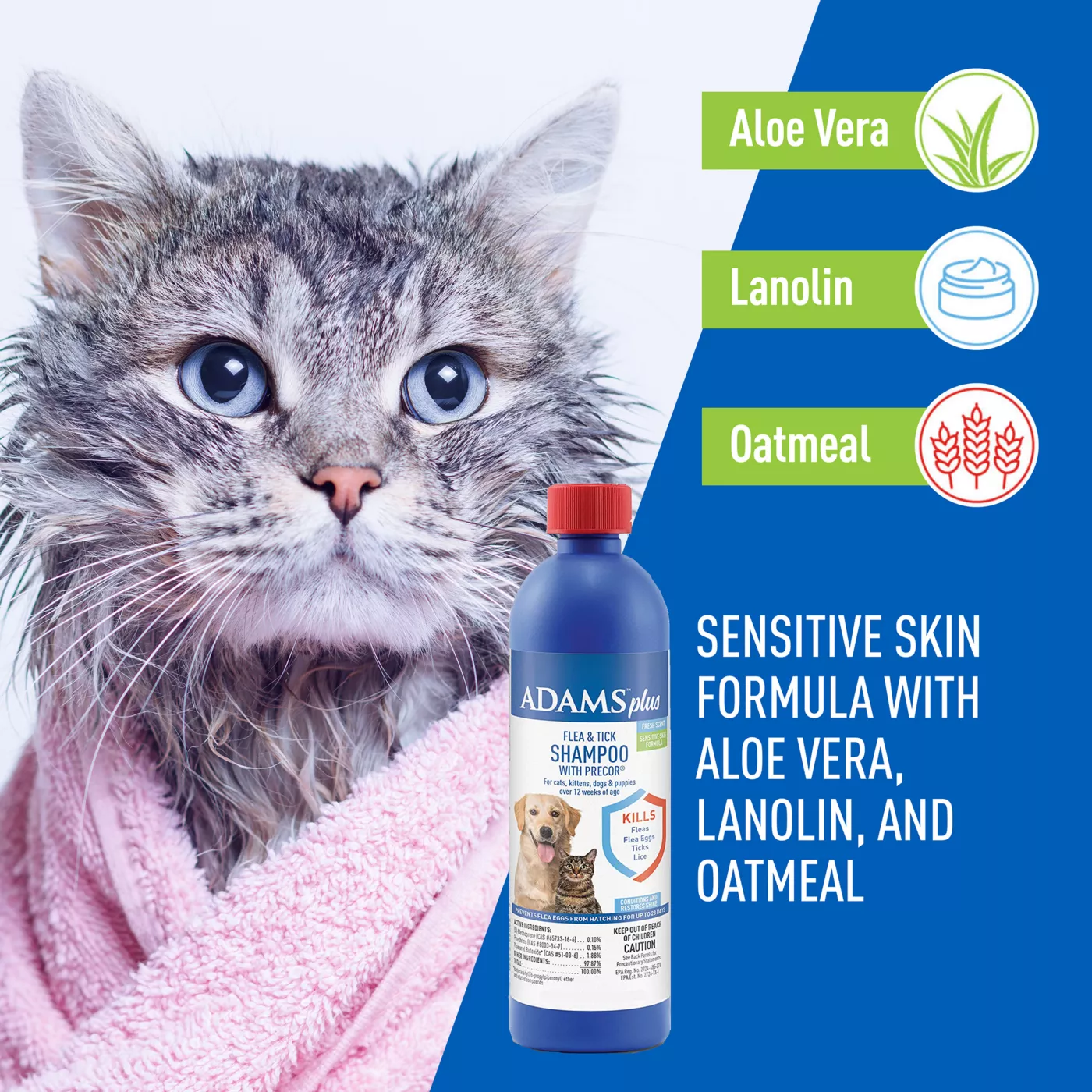 Adams Plus Flea Tick Shampoo