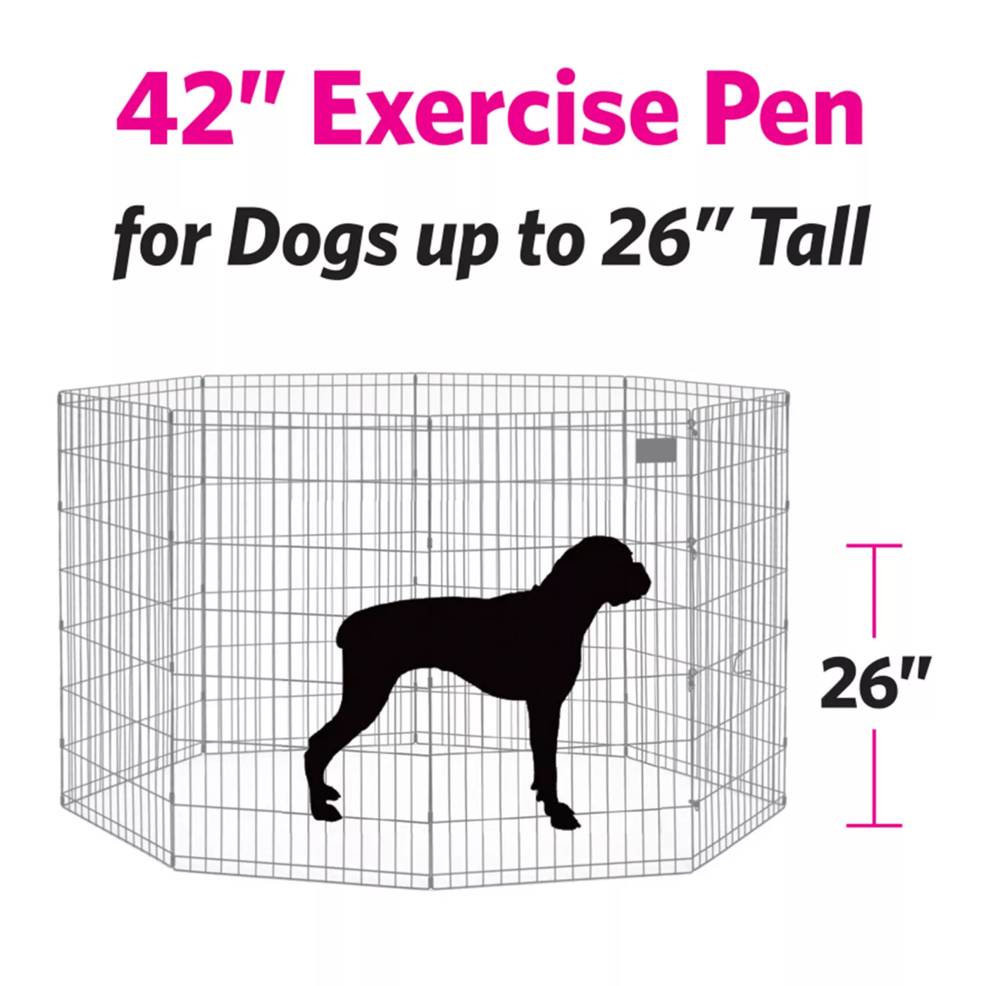 MidWest 8 Panel Exercise Pen