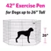MidWest Gold Exercise Pen with Door image thumbnail 4