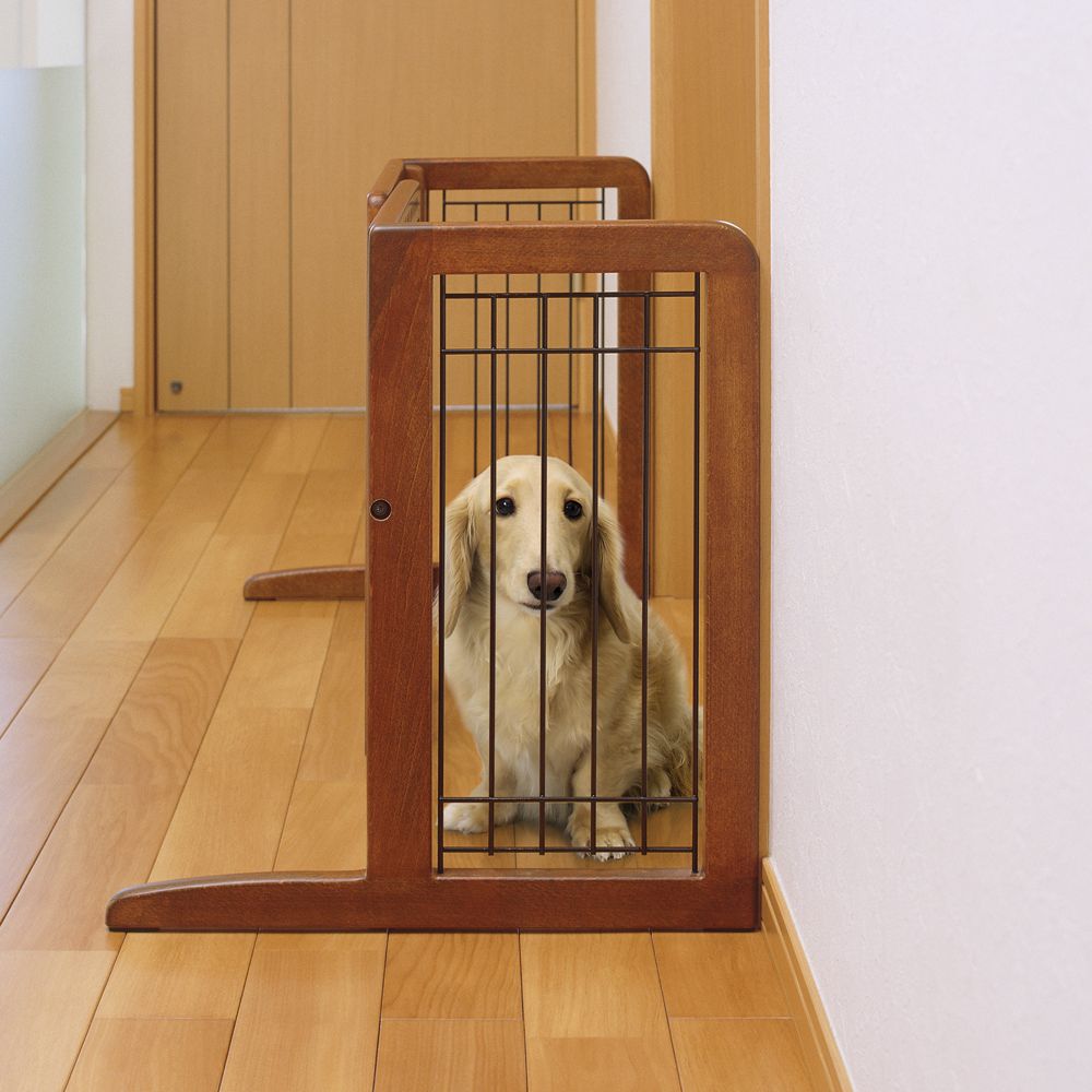 richell freestanding pet gate large