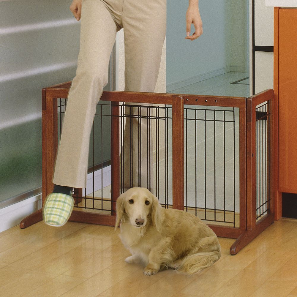 Richell Freestanding Pet Gate - Freestanding Dog Gate - thumbnail 5