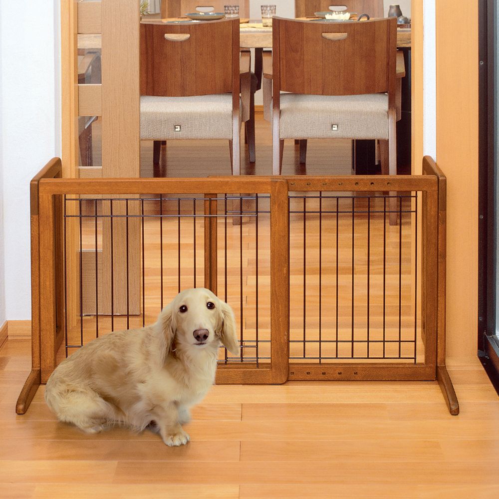 large freestanding pet gate
