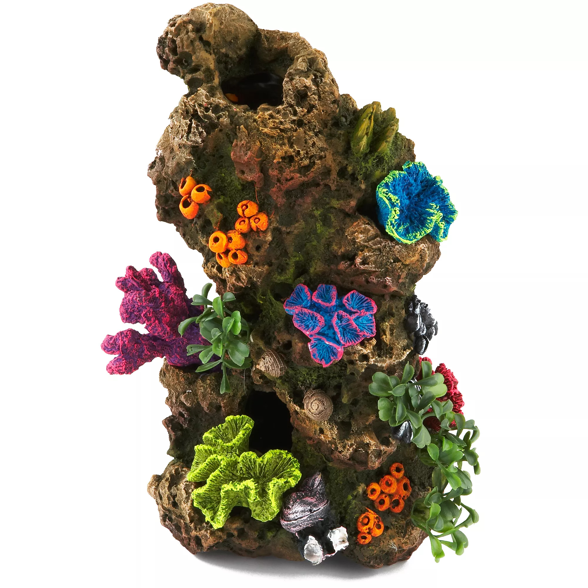 Top Fin® Coral & Plant Rocky Aquarium Ornament