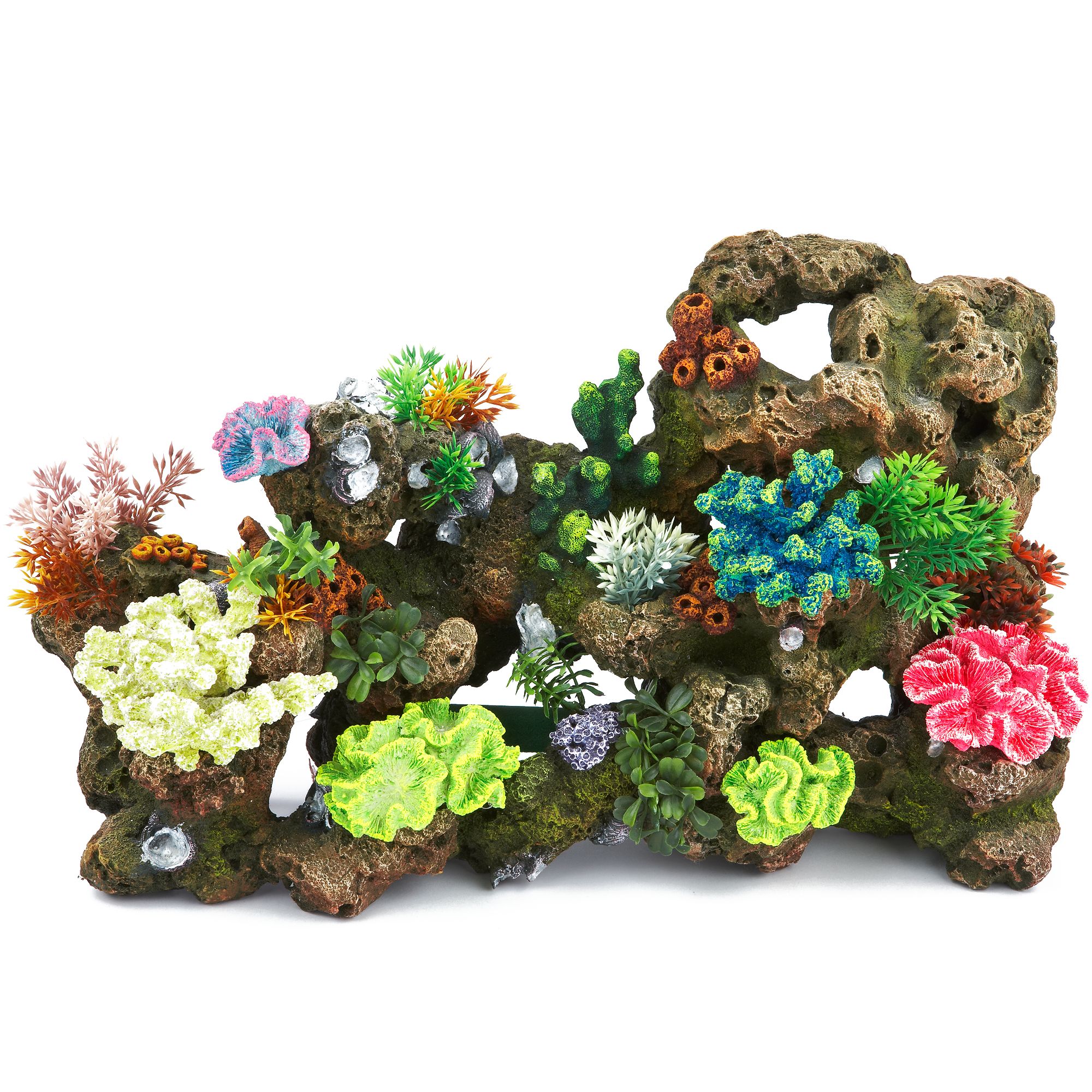 Top Fin® Stone \u0026 Coral Bubbler Aquarium 