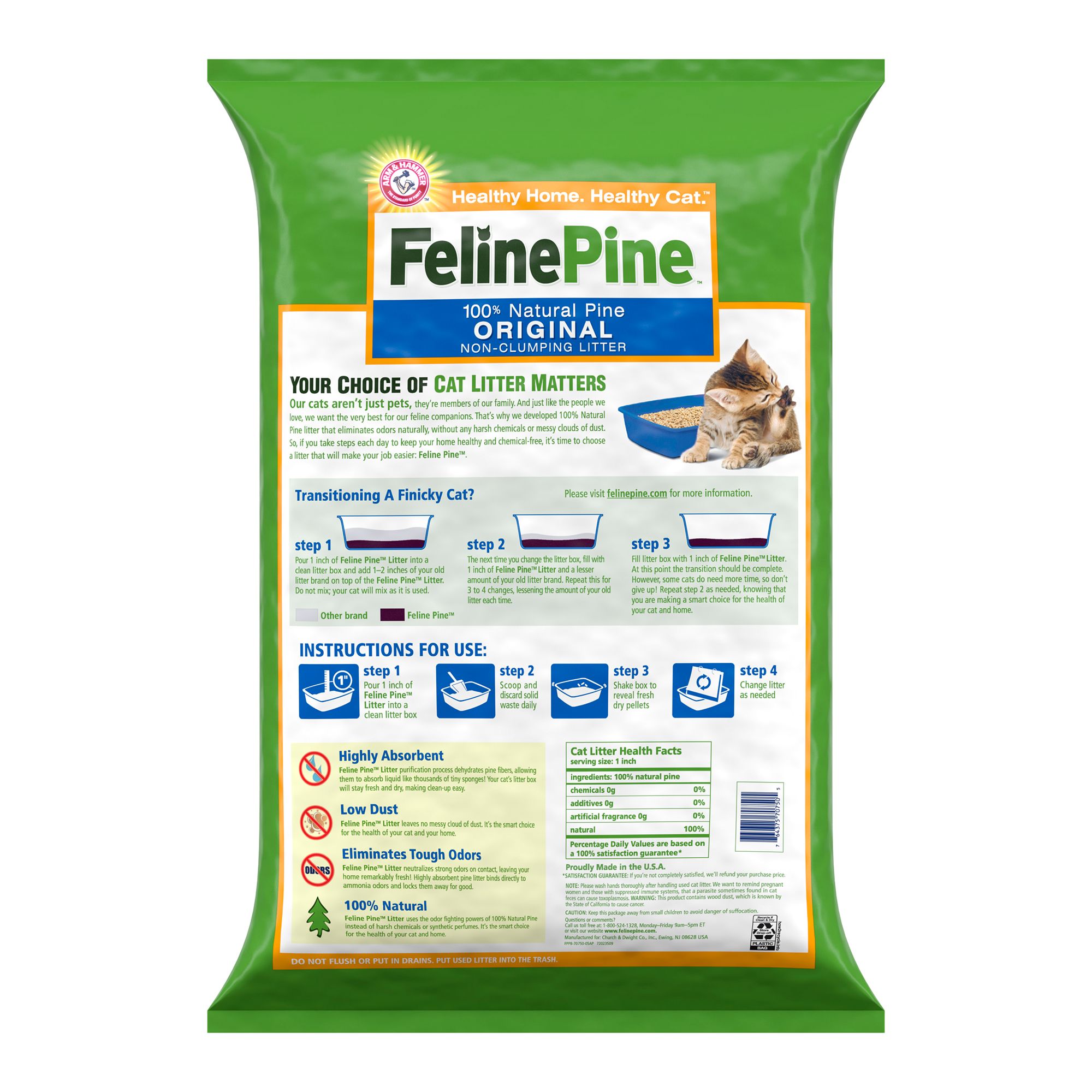 feline pine cat litter