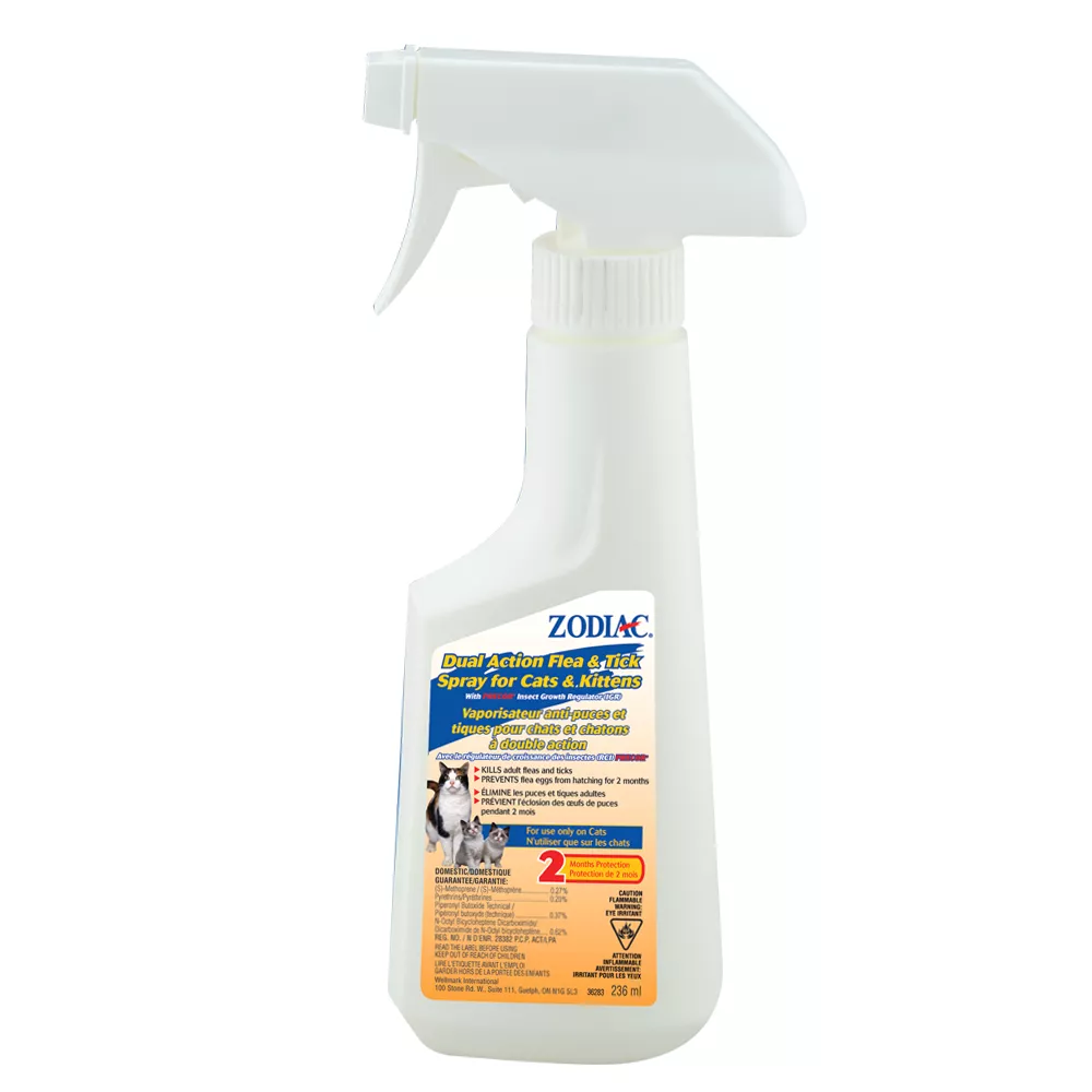 ZODIAC® Dual Action Flea & Tick Spray for Cats & Kittens