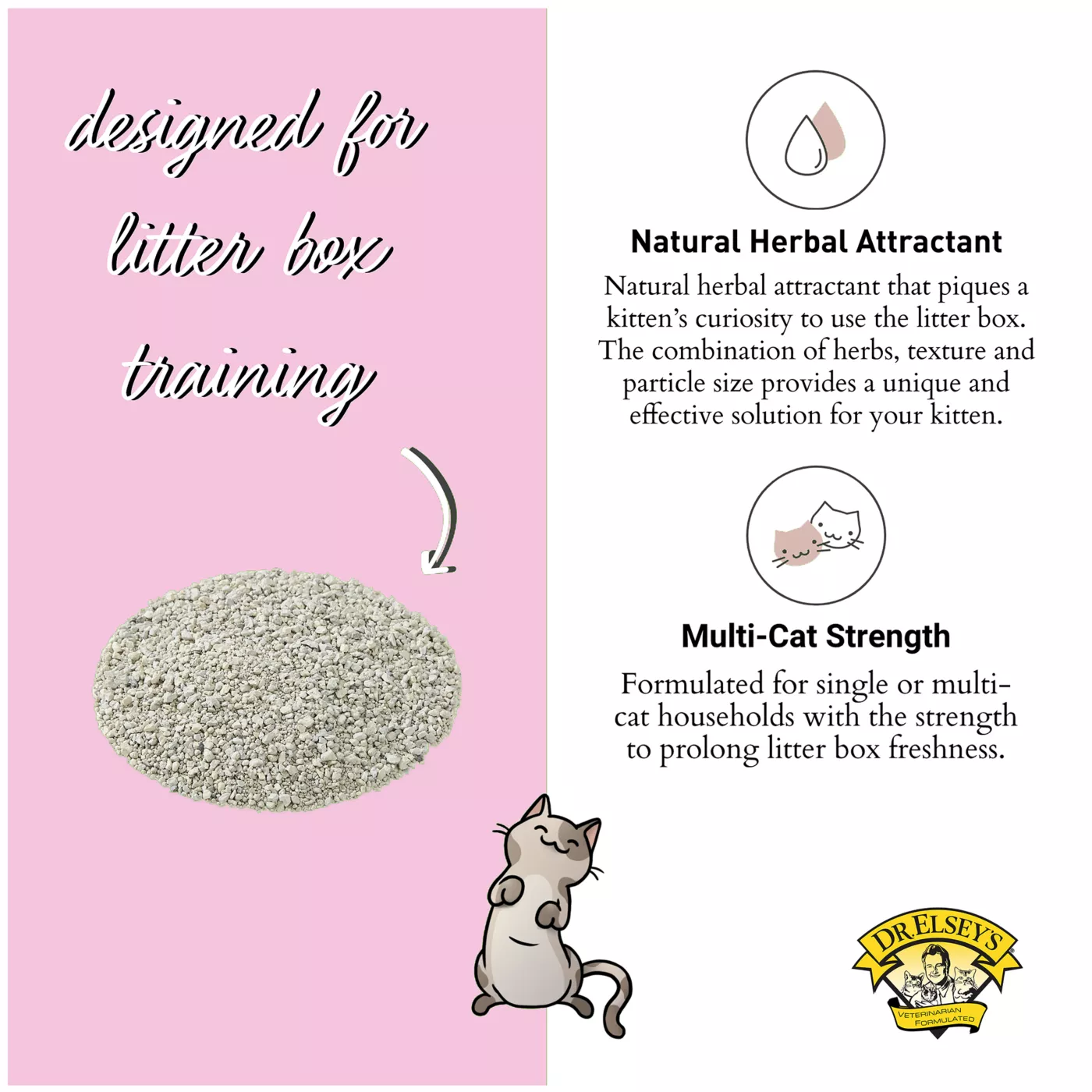 Dr elsey's kitten attract best sale