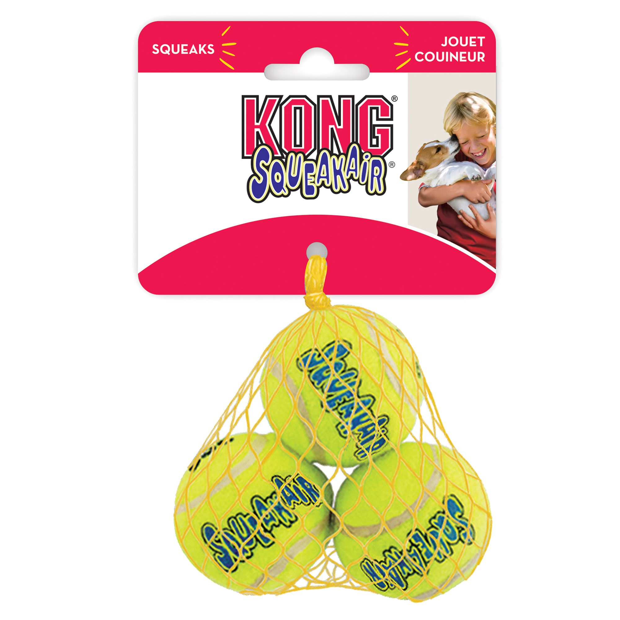 Kong Airdog Tennis Ball Set Squeaker