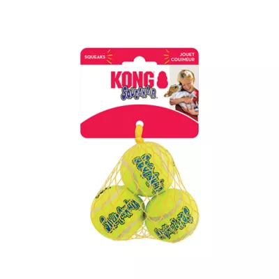 KONG® AirDog® Tennis Ball Set Squeaker Dog Toy - 3 Pack - Image 4