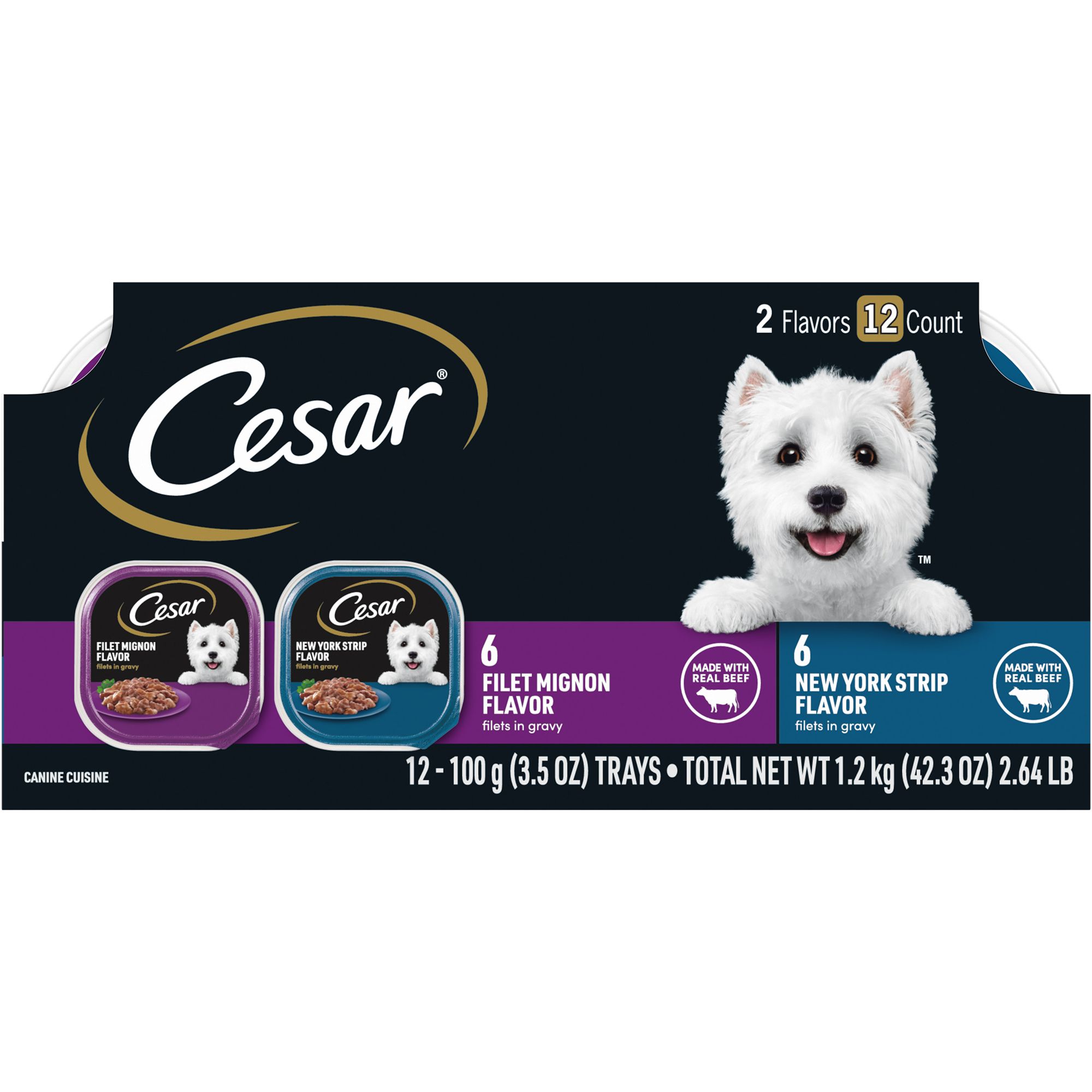 dog from cesar dog food