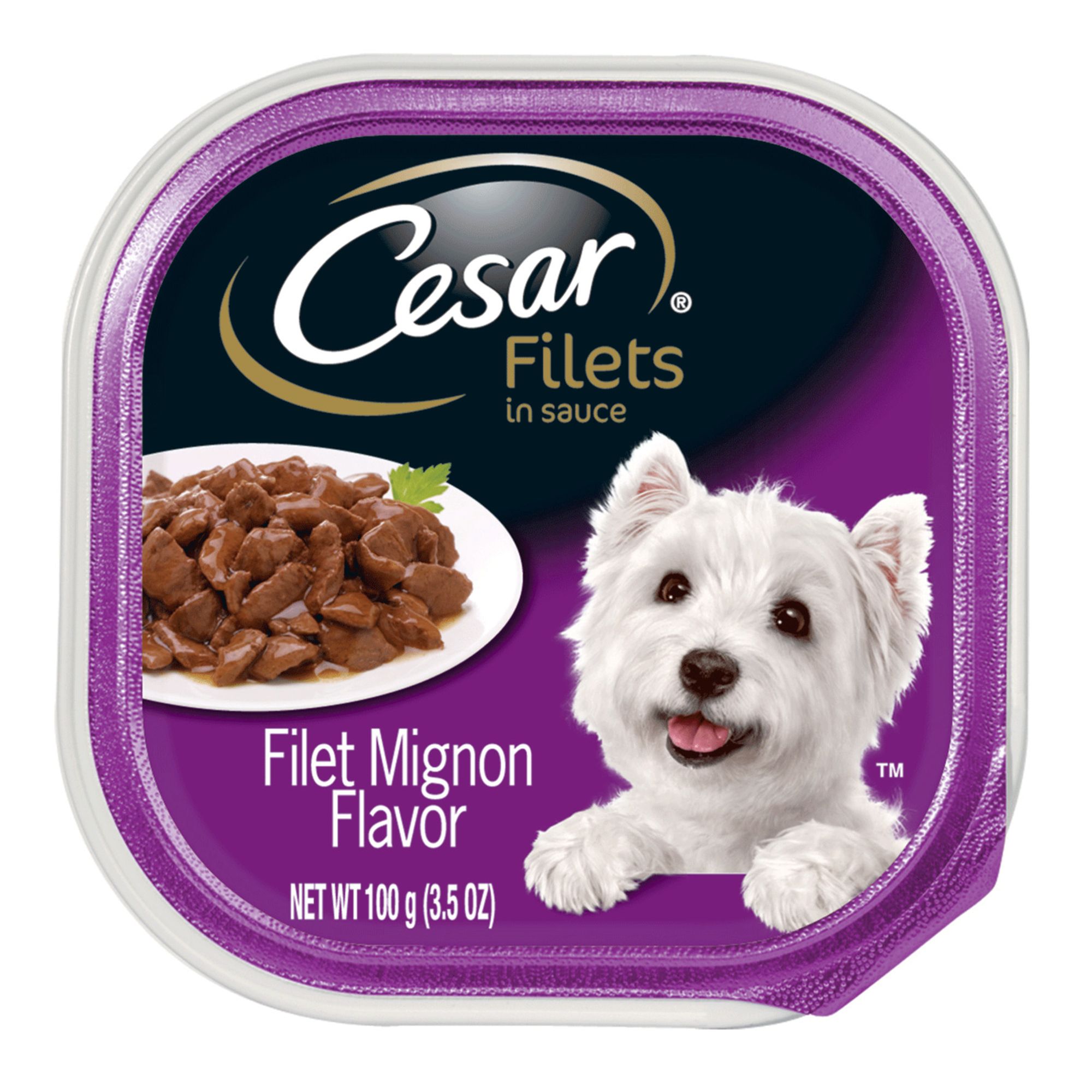 cesar® Gourmet Filets Adult Dog Food | dog Canned Food ...