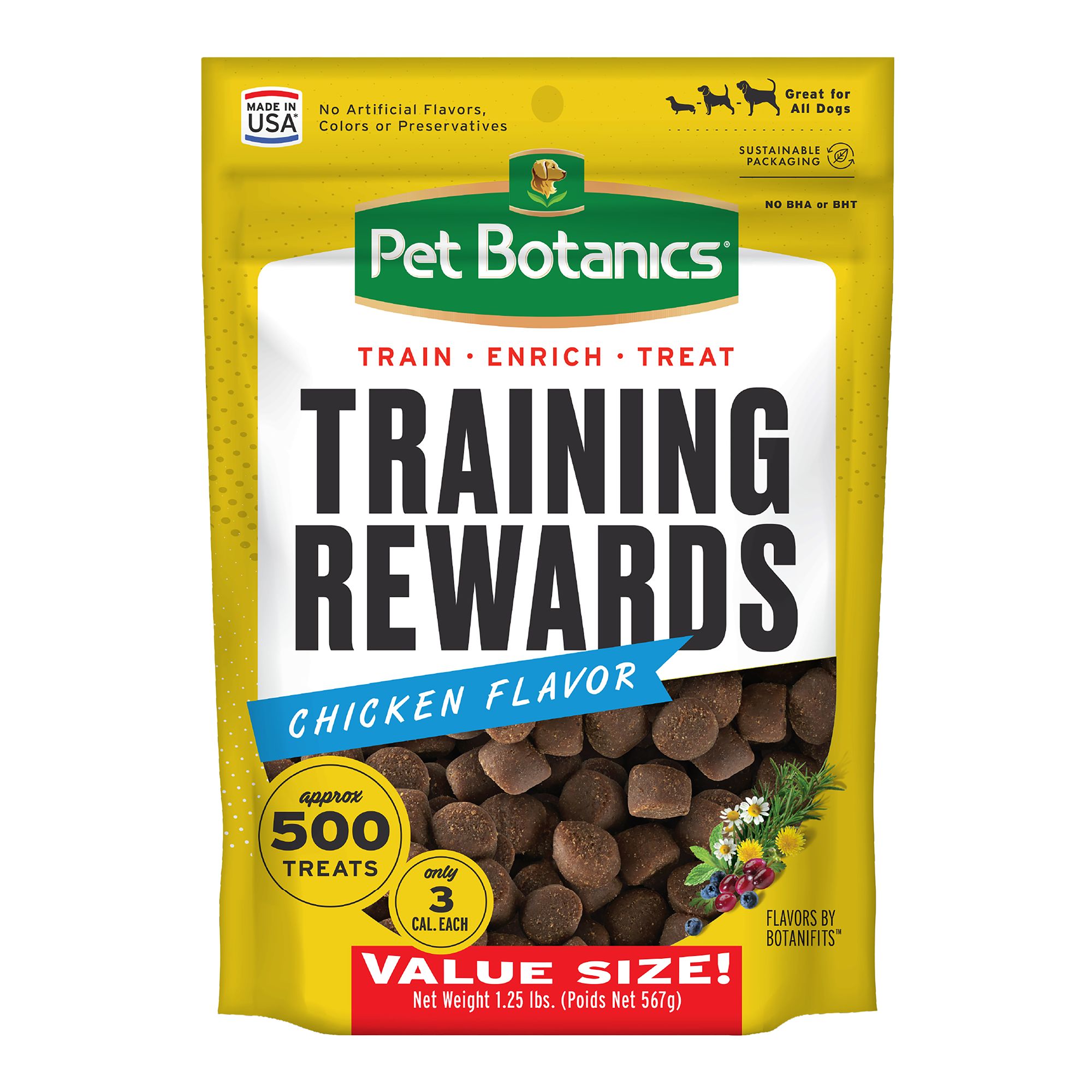 Pet botanics 2025 training treats