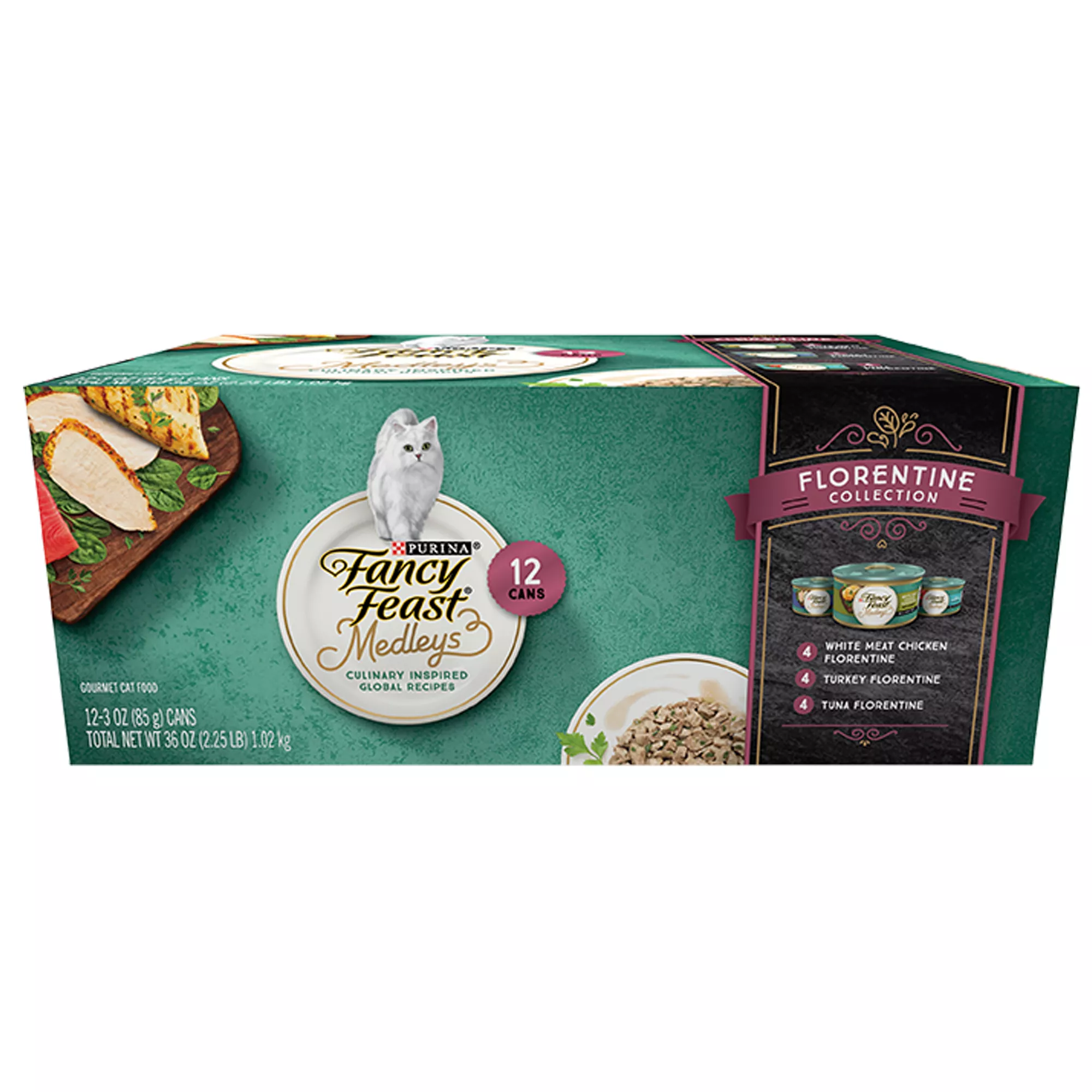 Fancy Feast® Medleys Adult Cat Wet Food - Variety Pack, 12 CT, 36 OZ