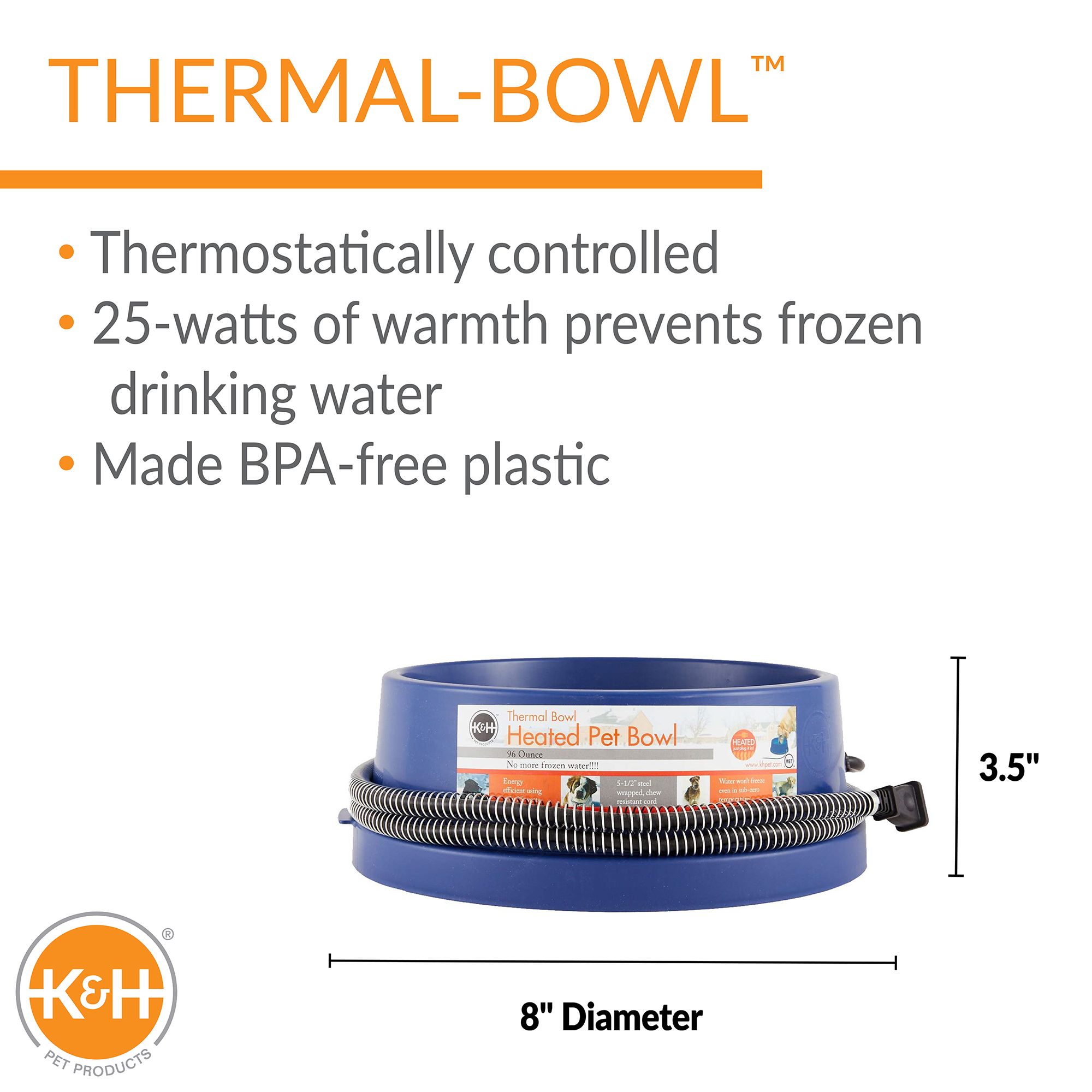 heated pet food bowls