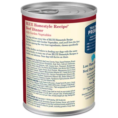 Blue Buffalo Homestyle Recipe Adult Wet Dog Food 12.5 Oz