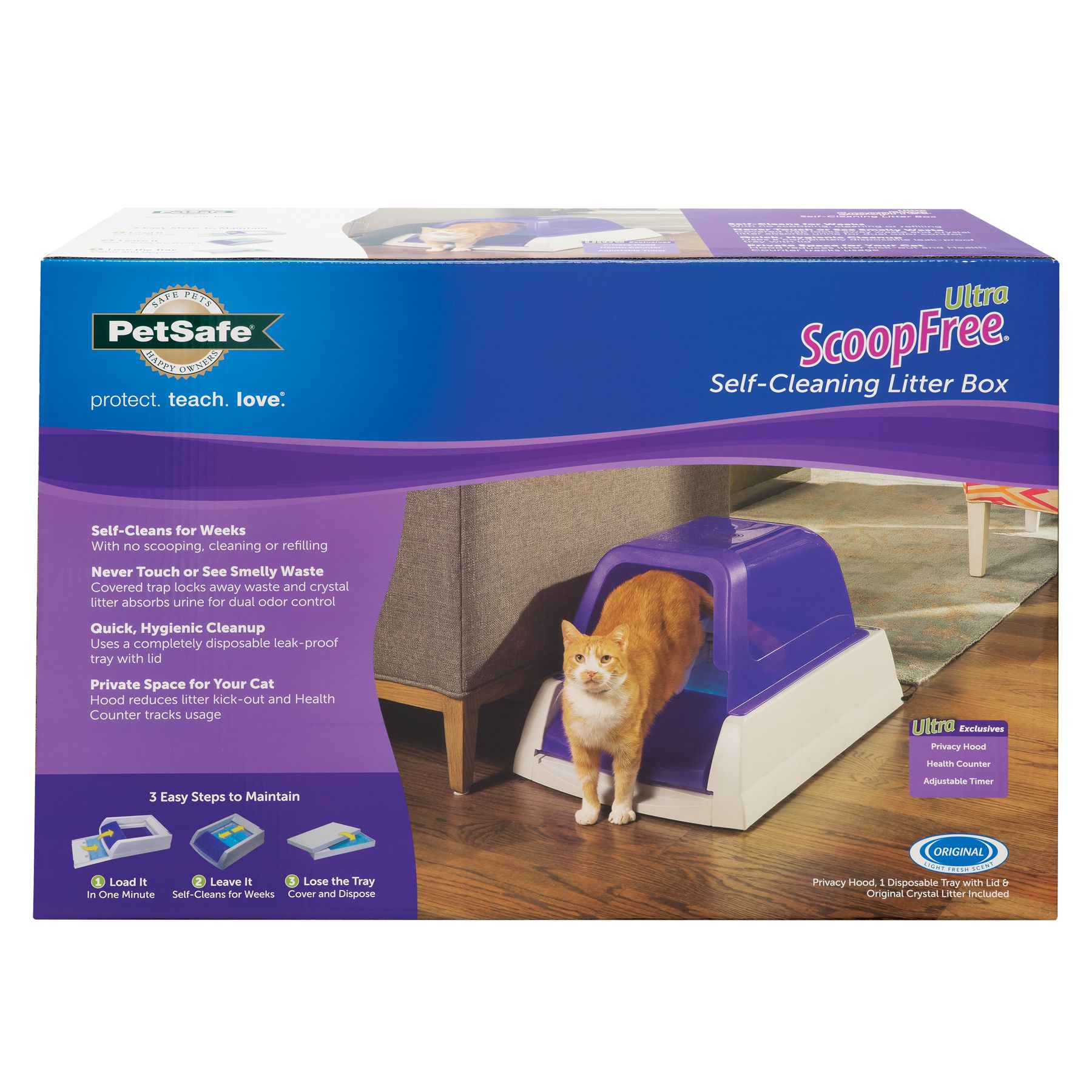 scoopfree cat litter box