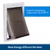 PetSafe® Extreme Weather Pet Door - Energy Efficient - Insulated Flap image thumbnail 3