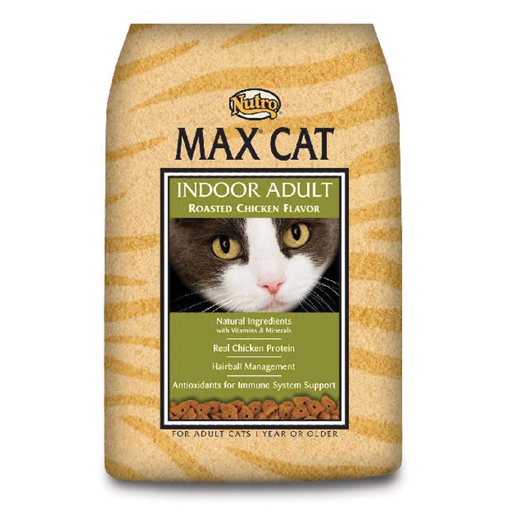 Макс Cat. Smart Cat с курицей. Max the cat