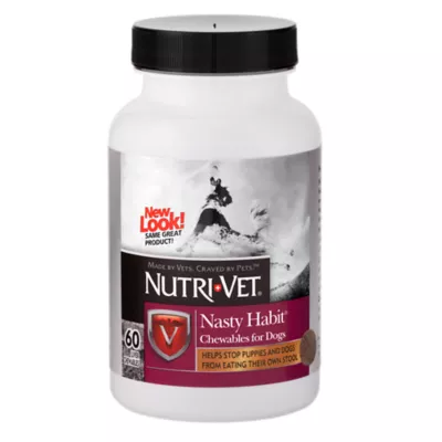 Product Nutri-Vet® Nasty Habit® Chewables for Dogs - Liver Flavour