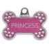 TagWorks® Blingz Collection Bone Personalized Pet ID Tag image thumbnail 1