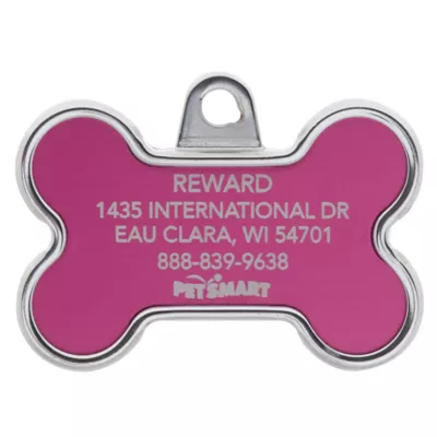 Product TagWorks® Blingz Collection Bone Personalized Pet ID Tag