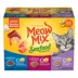 Meow Mix Wet Cat Food All Ages - Tuna, Shrimp, Salmon, Ocean Fish, Crab - Variety Pack, 24 CT, 66 OZ image thumbnail 1