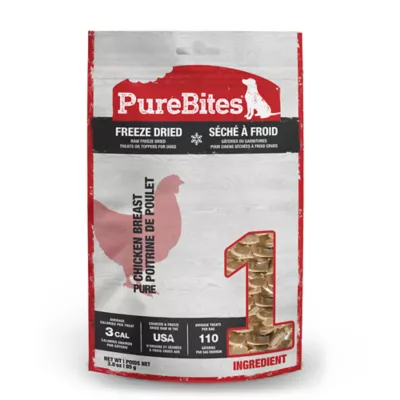 Product PureBites® Freeze Dried Dog Treat - Chicken