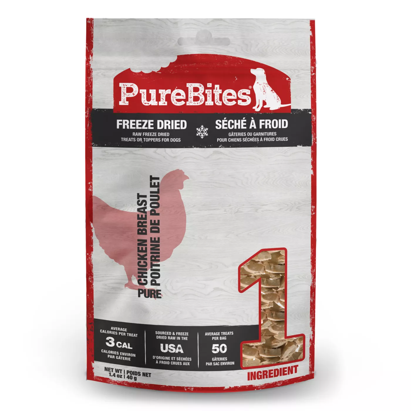 PureBites Freeze Dried Dog Treat Chicken