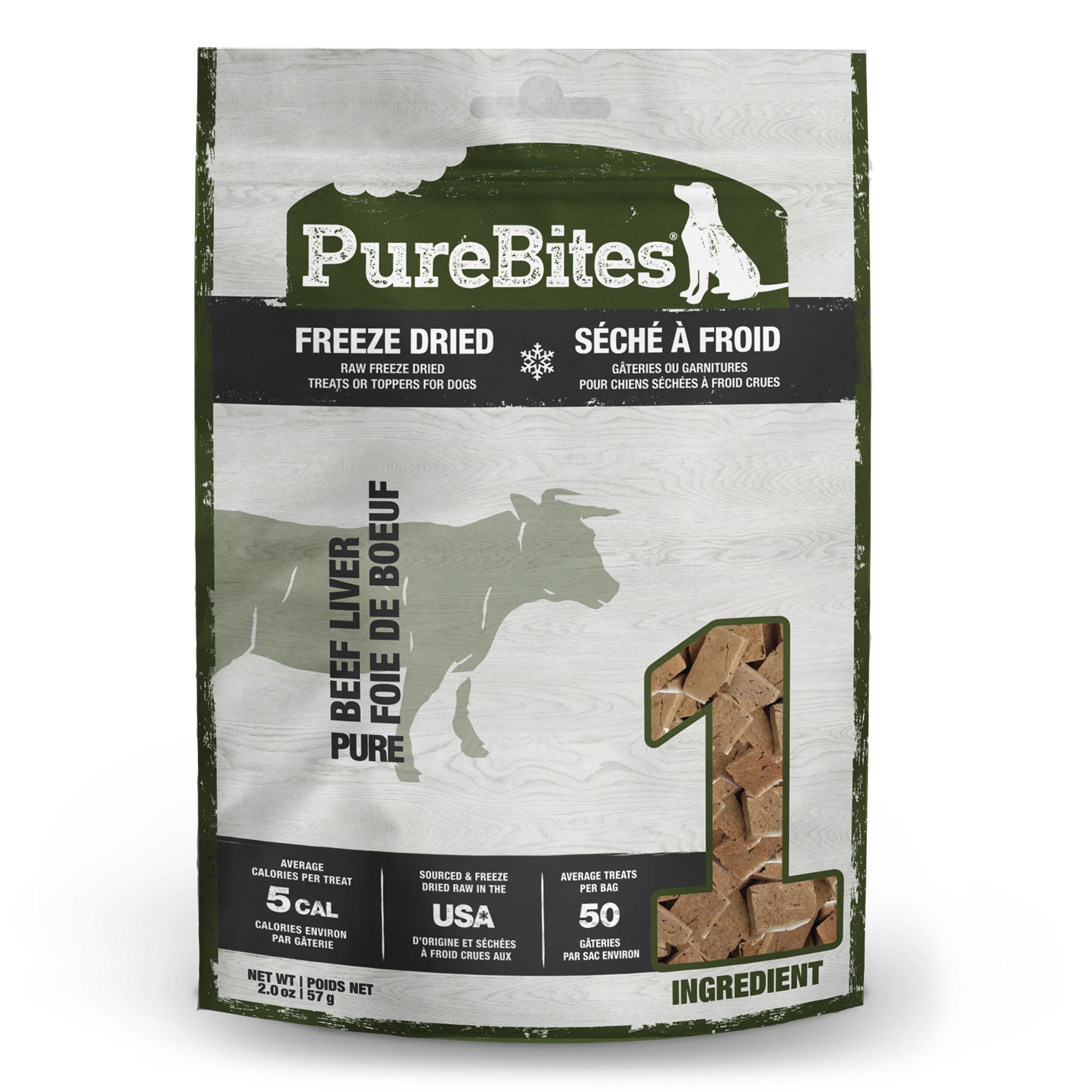 Purebites Freeze Dried Dog Treat Beef dog Biscuits Cookies