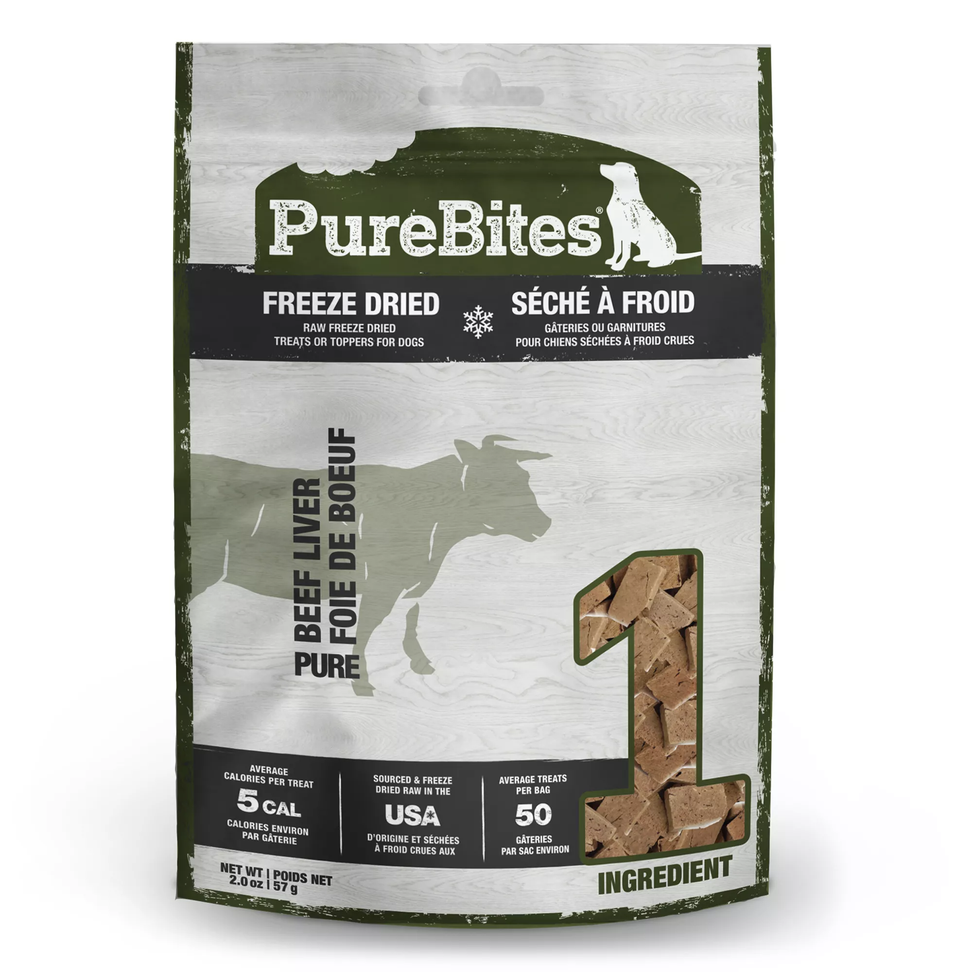 Purebites® Freeze Dried Dog Treat - Beef