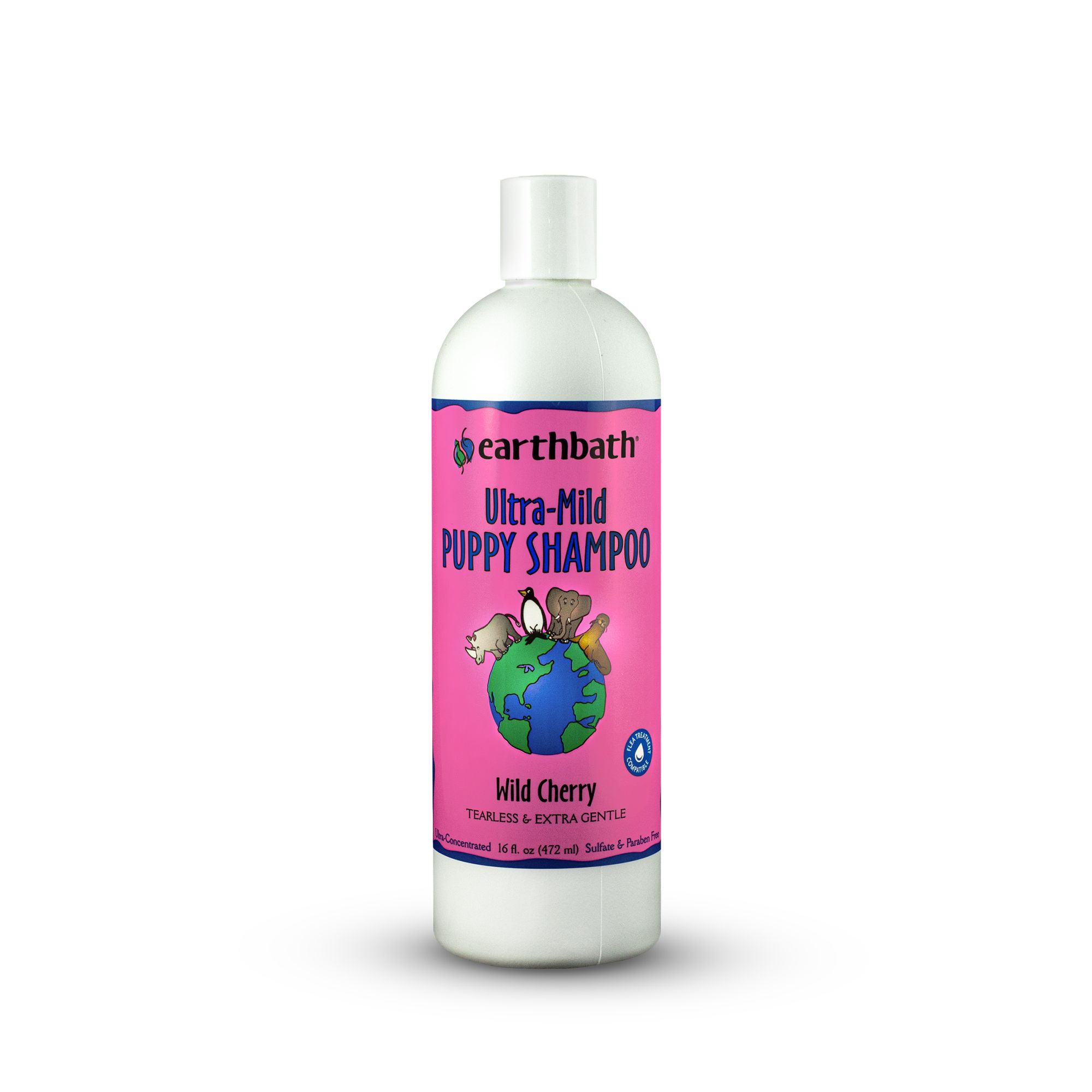 earthbath Ultra Mild Puppy Shampoo Wild Cherry dog Shampoos