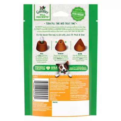 Greenies Dog Pill Pockets Chicken 3.2oz