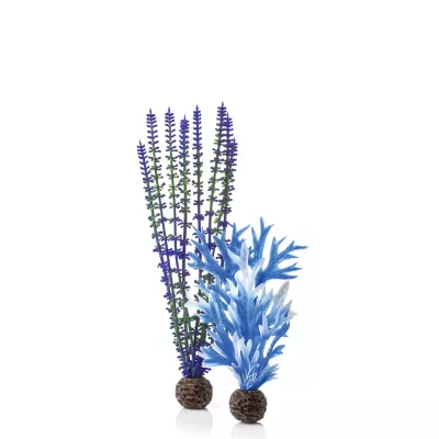 Product biOrb Blue & Purple Artificial Aquarium Plant Set - 14"