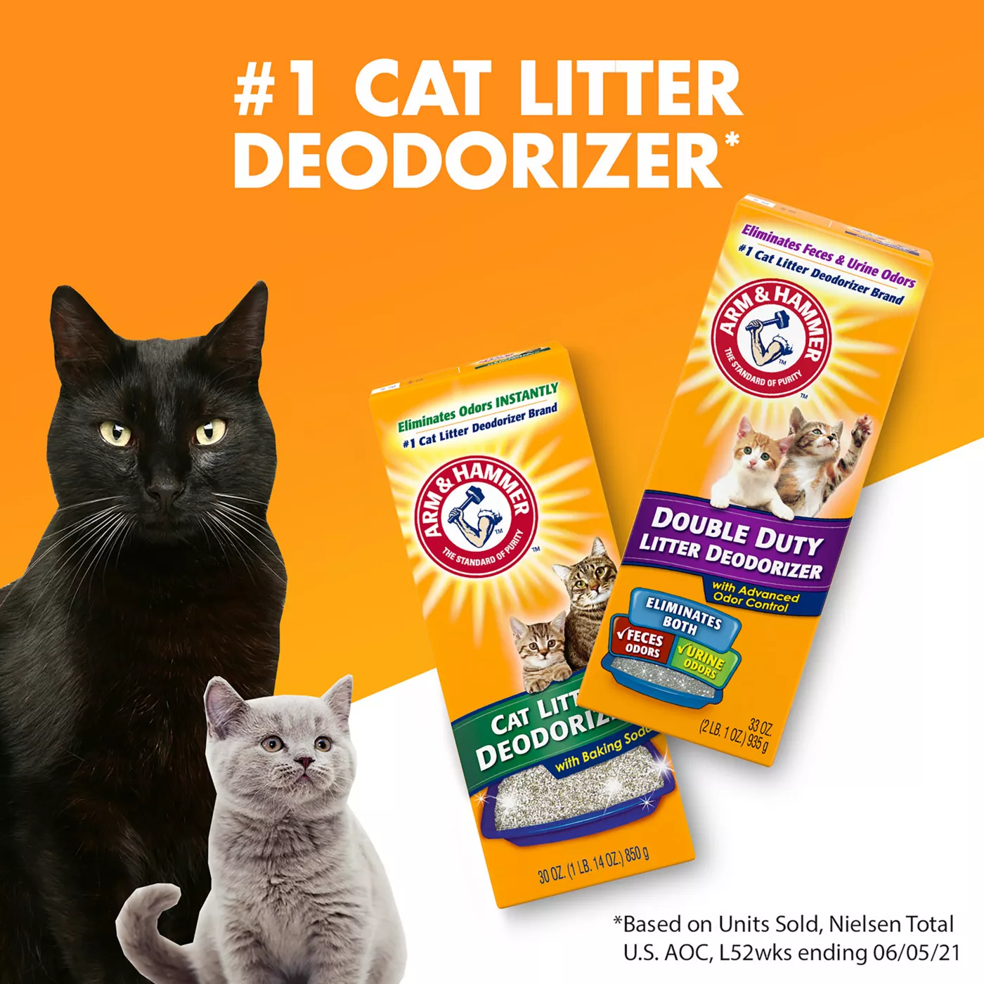 Arm & hammer litter cat litter deodorizer powder hotsell