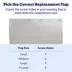 PetSafe® Pet Door Replacement Flap image thumbnail 3