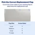 PetSafe® Pet Door Replacement Flap image thumbnail 3