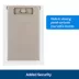 PetSafe® Freedom Aluminum Pet Door for Dogs and Cats - White - Tinted Vinyl Flap image thumbnail 4