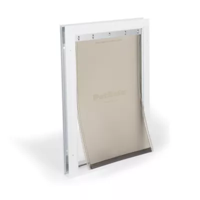 Product PetSafe® Freedom Aluminum Pet Door for Dogs and Cats - White - Tinted Vinyl Flap