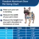 Product PetSafe® Freedom Aluminum Pet Door for Dogs and Cats - White - Tinted Vinyl Flap