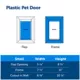 Product PetSafe® Plastic Pet Door - Easy Installation - Adjustable Flap